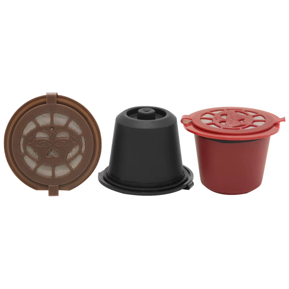 170ML Capsule Coffee Machine Portable Coffee Brewer Rechargrable Compatible with Capsule&Ground Coffee for Home Kitchen Office